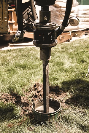 Grouted helical piles in Oahu