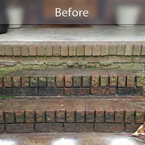 Sunken front stoop in Oahu