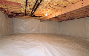 CleanSpace® vapor barrier after in Maui