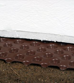 Crawl Space Floor Insulation Installed In 