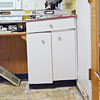 Large slab floor cracks in a  home